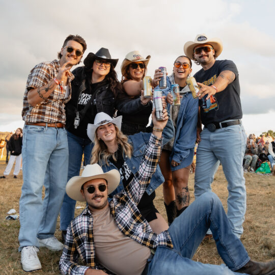 photo of fans at boots and hearts music festival