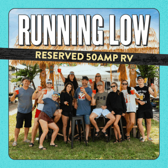 30AMP + 50AMP RV CAMPING RUNNING LOW