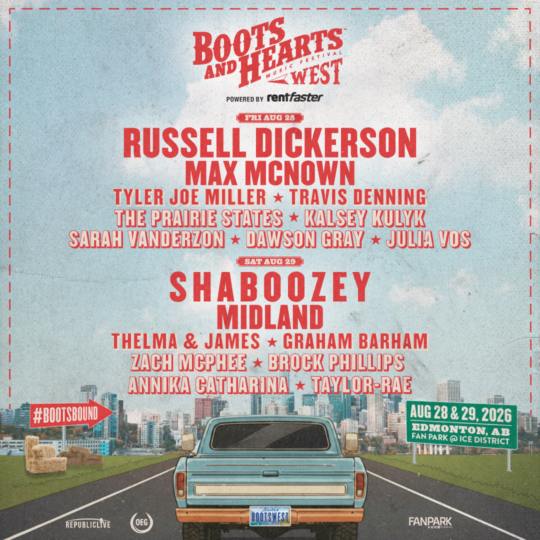 boots and hearts west poster