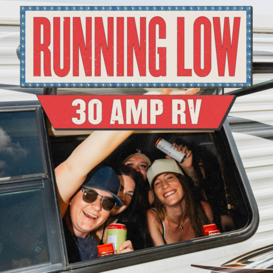 Select camping running low