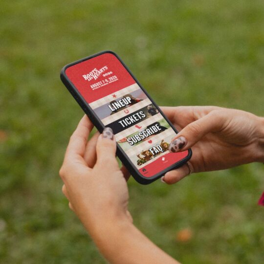 Boots and Hearts Music Festival app